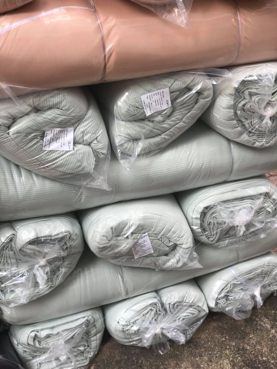 Vải sọc đũa tại vải Phú Sang