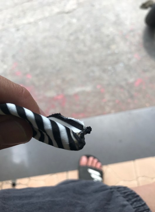 Phần còn lại của sọc Poly