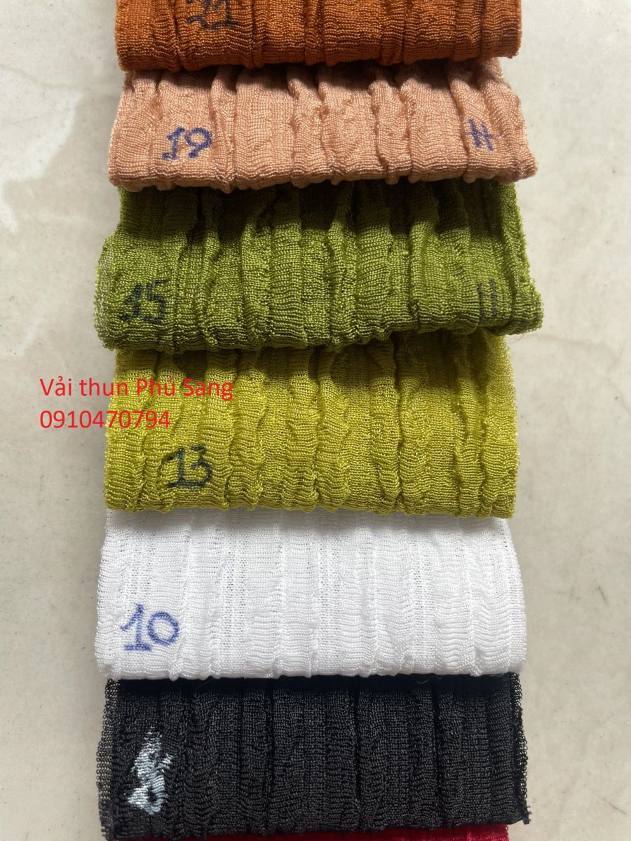 Vải thun xốp nhật - Phú Sang Fabric
