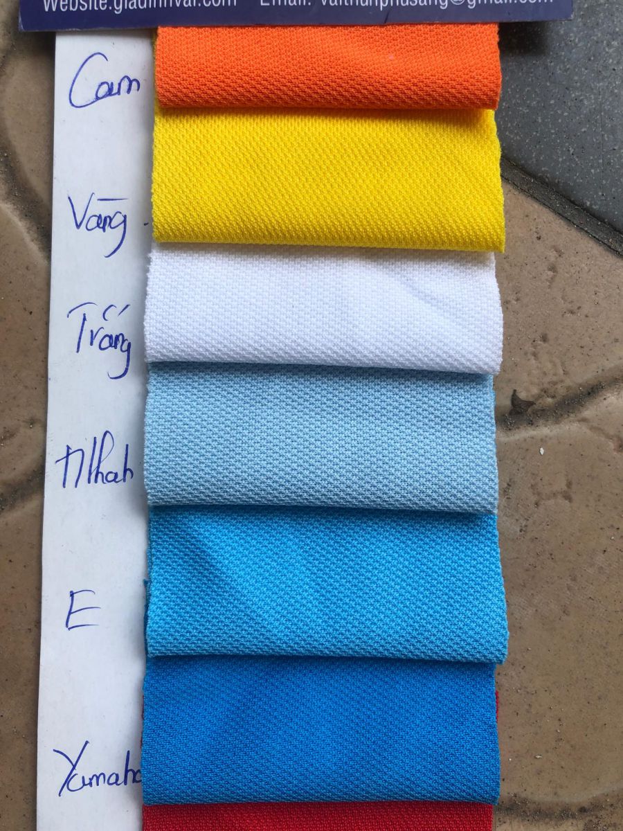 Vải thun cá sấu mè