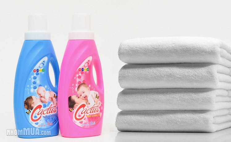 Ngâm vải thun cotton vào chất mềm vải là không tồi