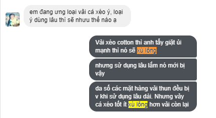Vải thun có xù lông hay không