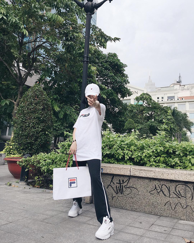Vải thun cotton mà Fila chọn
