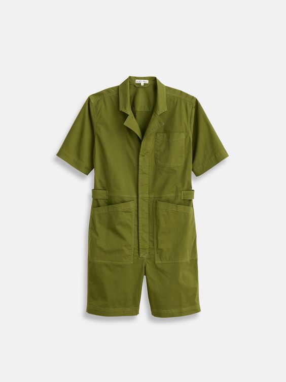 Jumsuit cotton twill