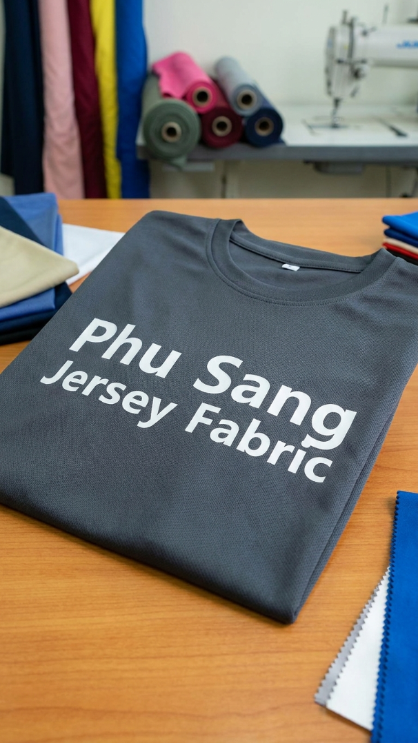 Vải thun may áo phông thể thao