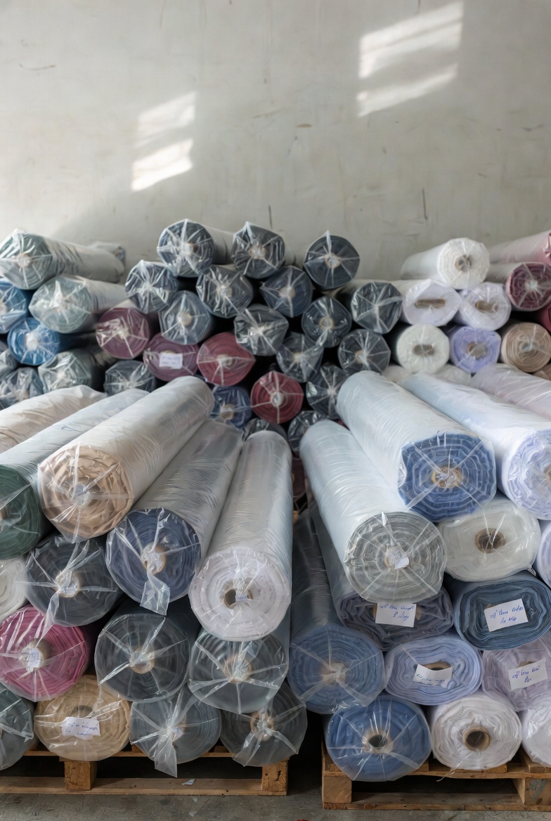 Vải thun tồn kho