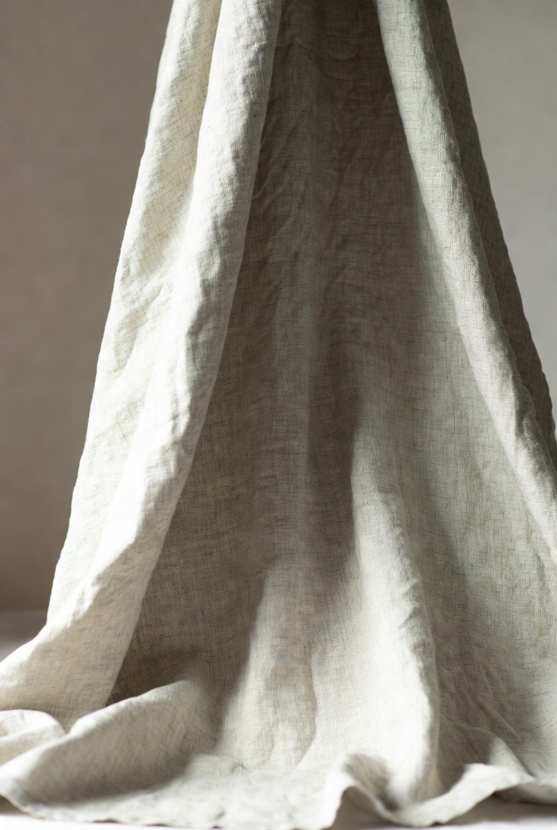 Vải thun linen bột