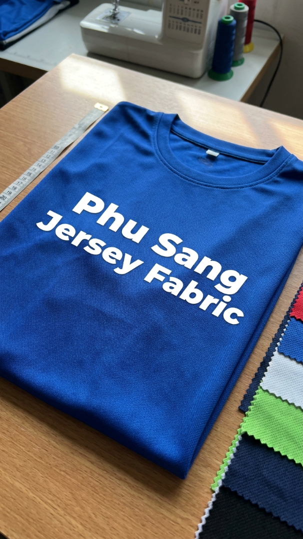 Vải thun may áo phông thể thao