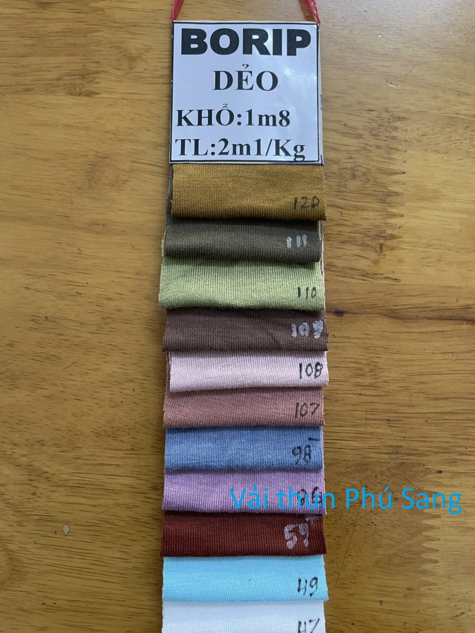 Vải thun Borip viscose là gì ?