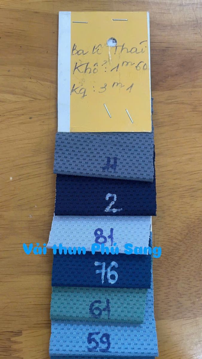 Vải Ba Lỗ Thái Là gì